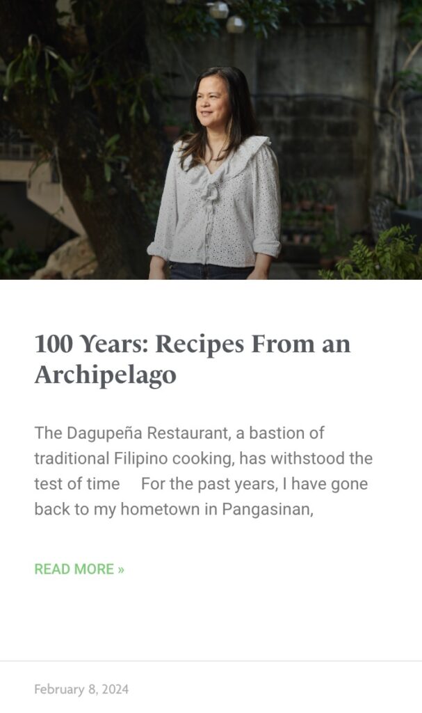 Inquirer.net Lifestyle Article